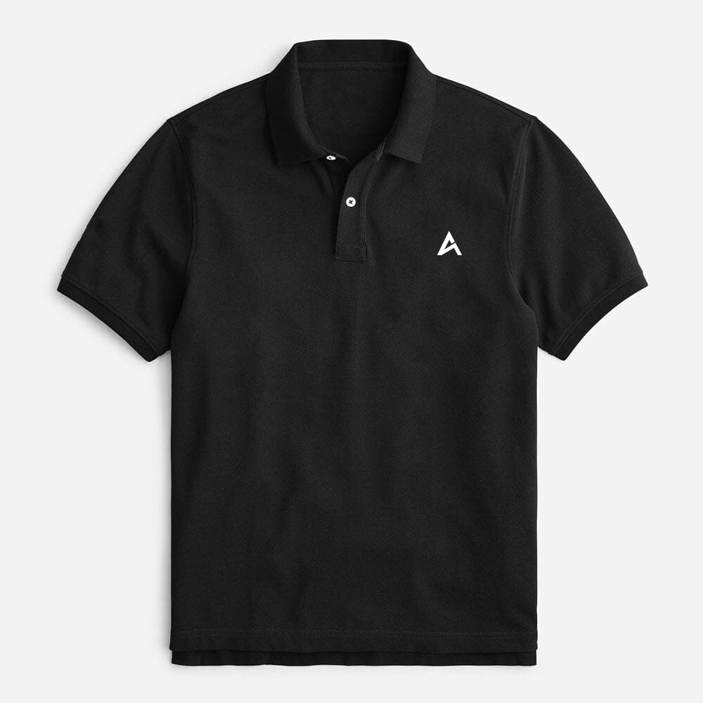 Short Sleeve Polo Shirt Embroidered Logo